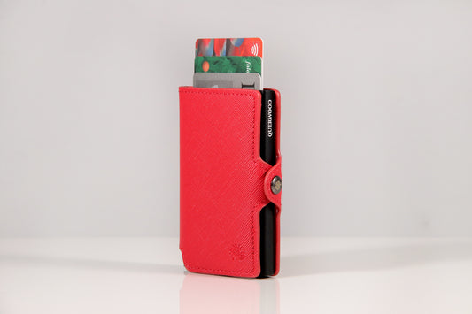 BILLETERA PRIME RED BLACK