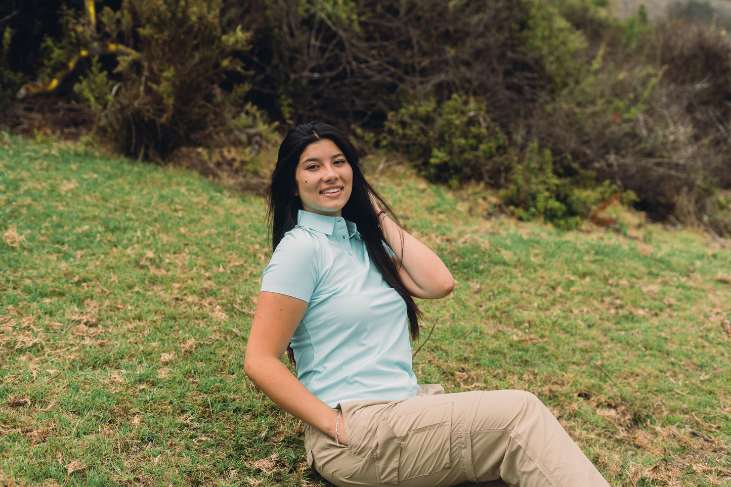 POLERA DRY FIT TURQUESA MUJER
