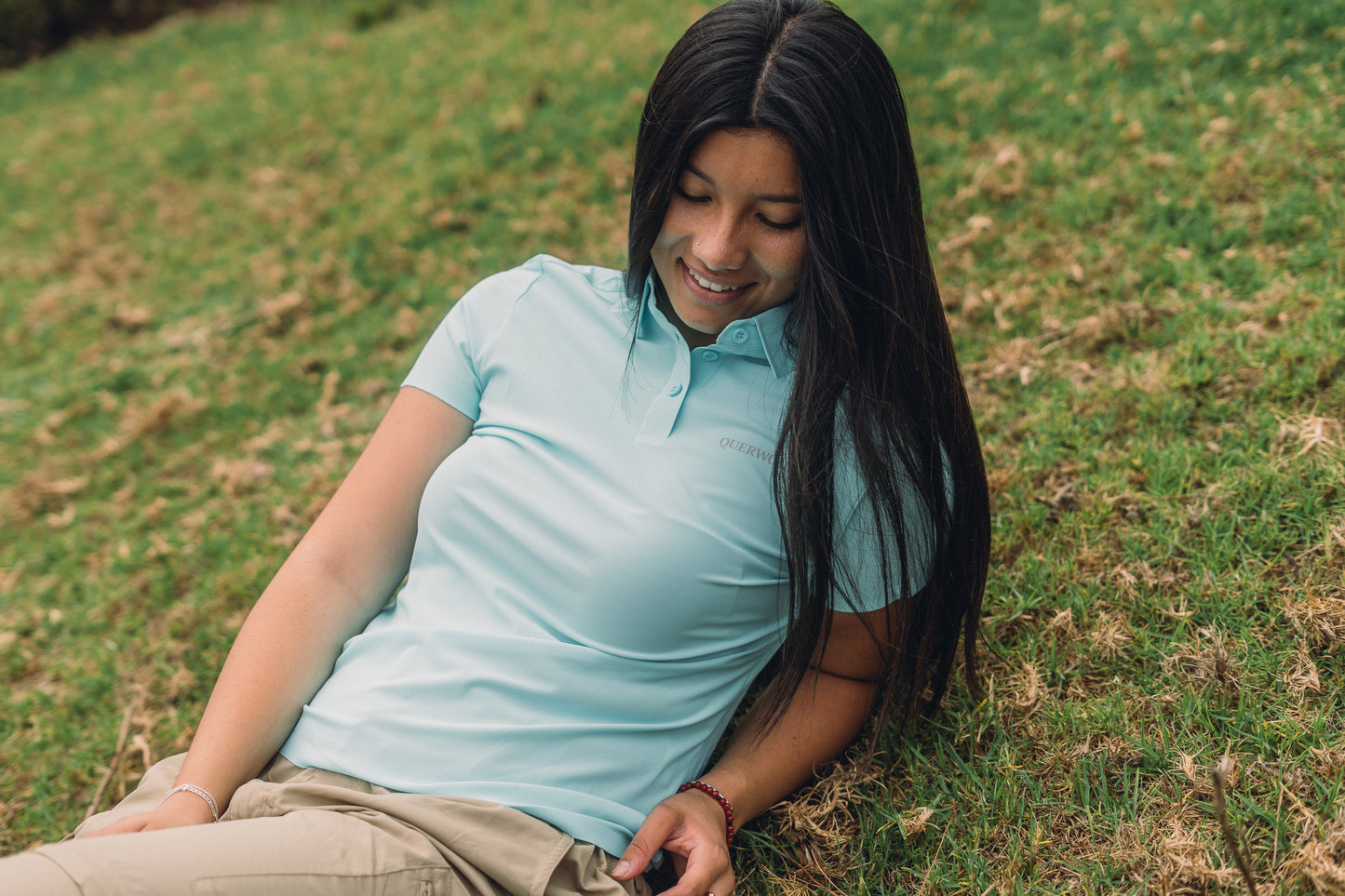 POLERA DRY FIT TURQUESA MUJER