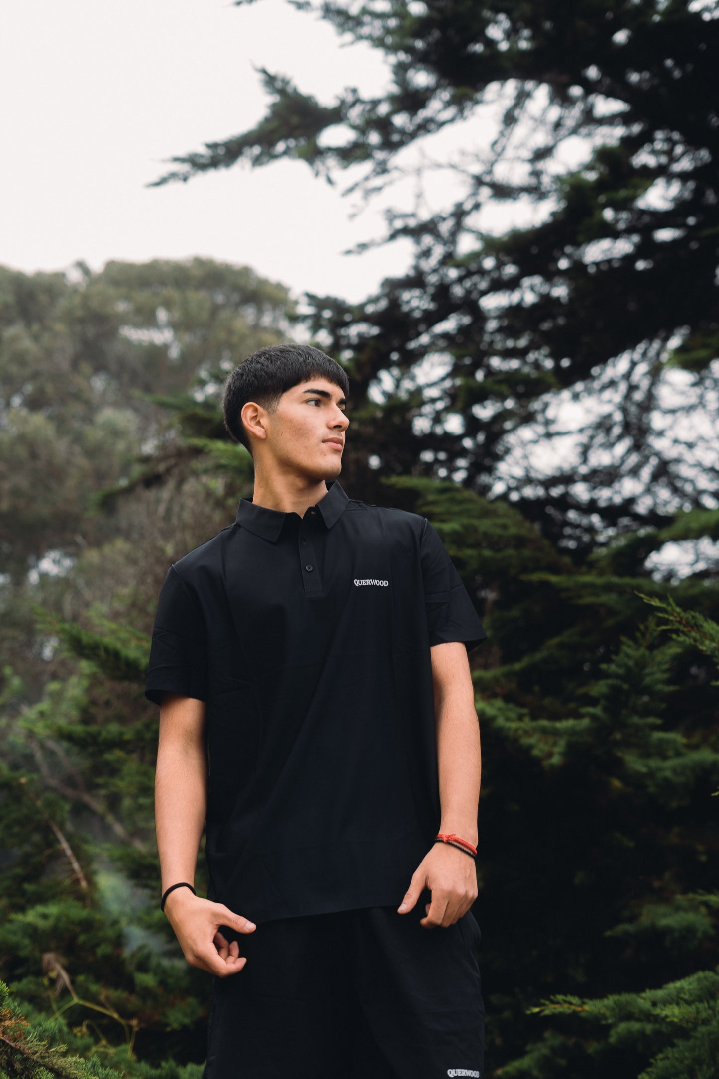 POLERA DRY FIT NEGRA DE HOMBRE