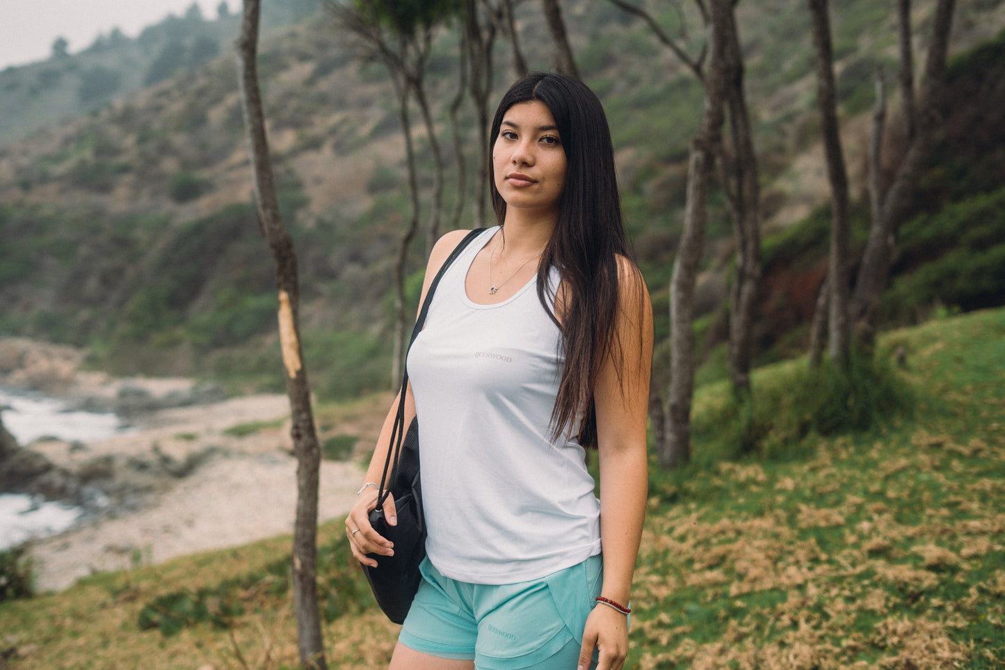 POLERA SIN MANGAS BLANCA MUJER