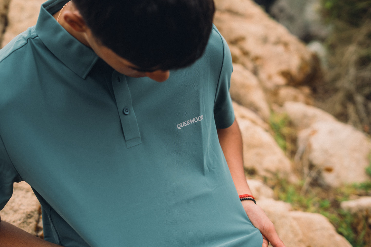 POLERA DRY FIT VERDE HOMBRE