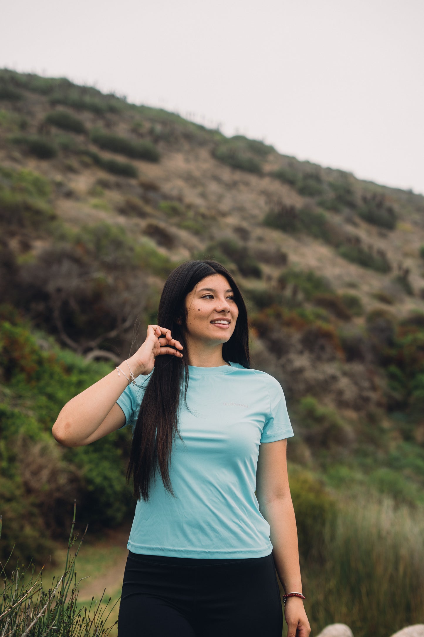 POLERA TURQUESA MUJER