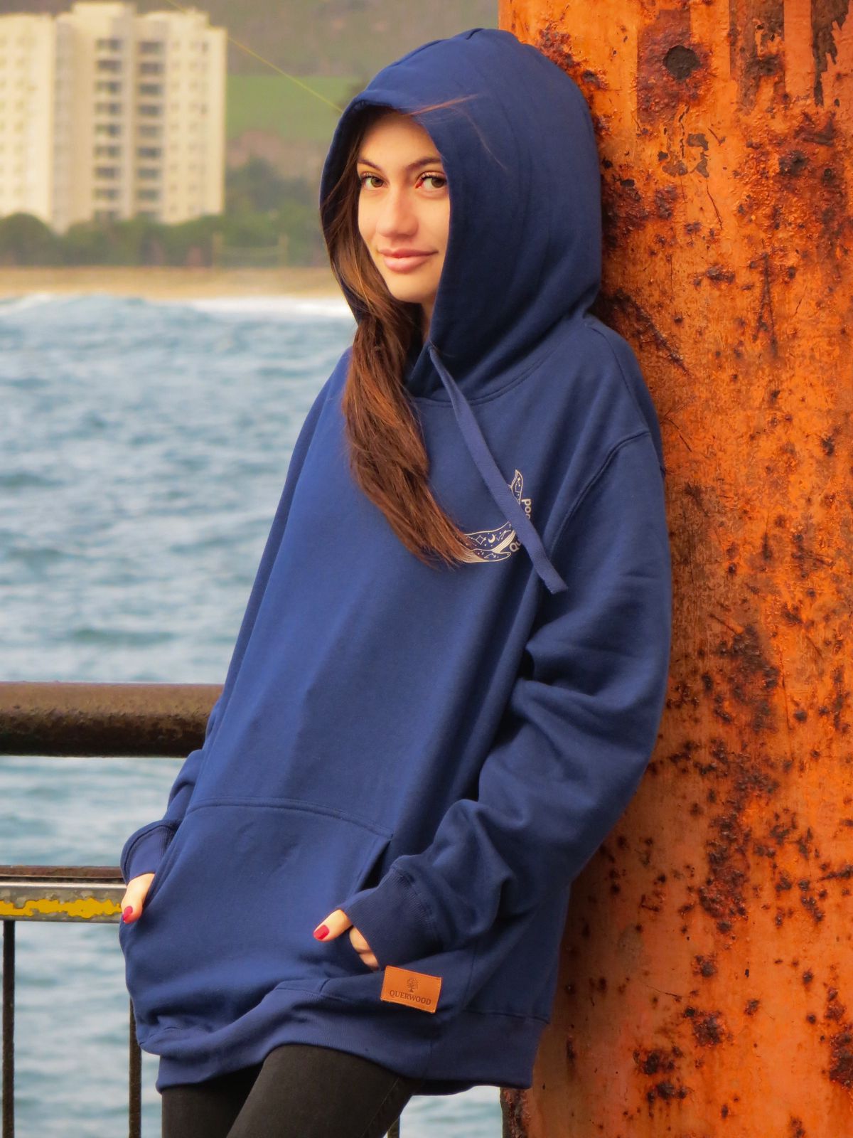 HOODIE BLUE WHALE