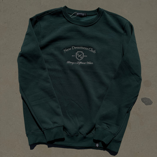 HOODIE POLO LOVESICK BOTTLE GREEN