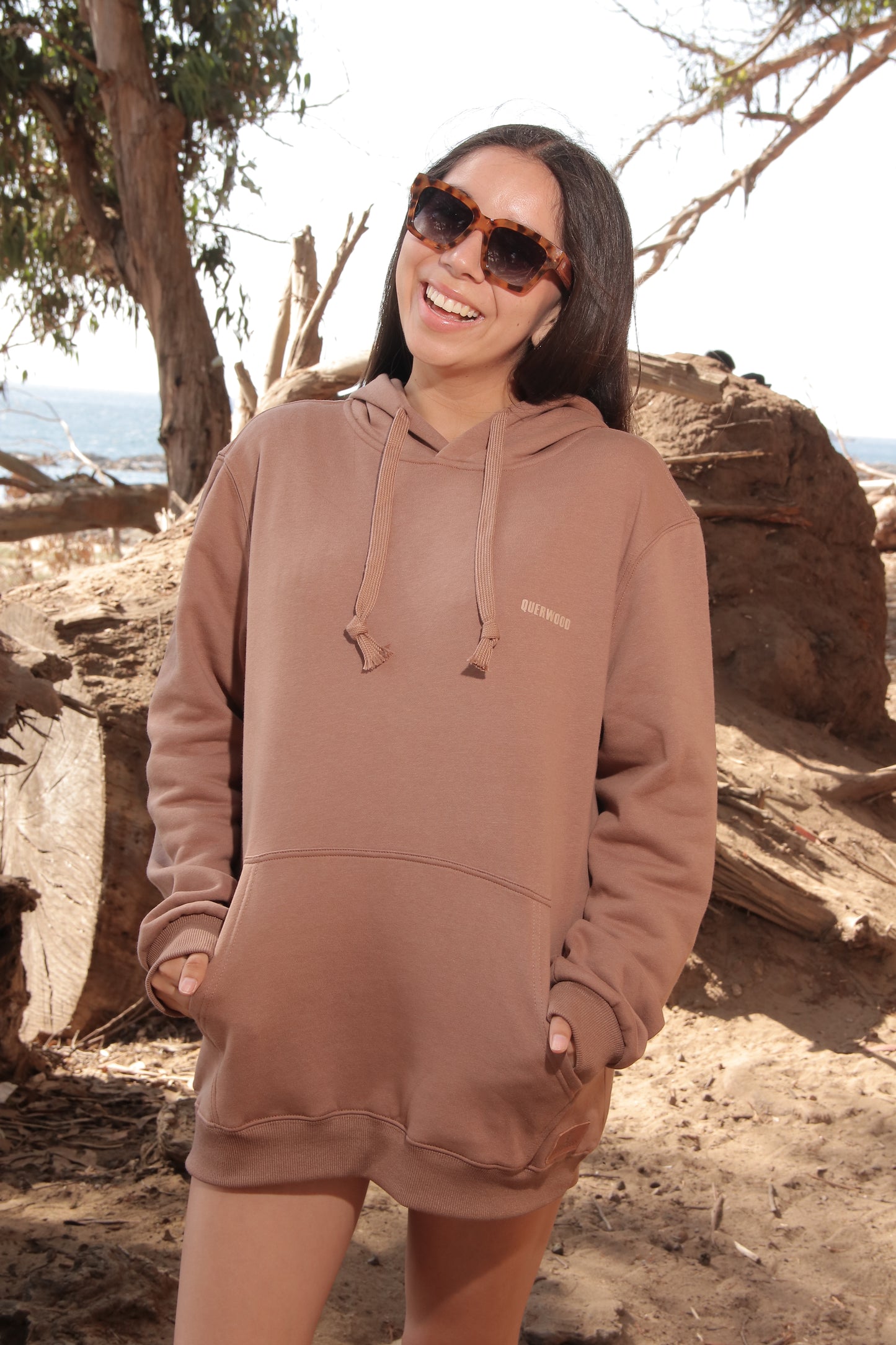 HOODIE LIGHT BROWN