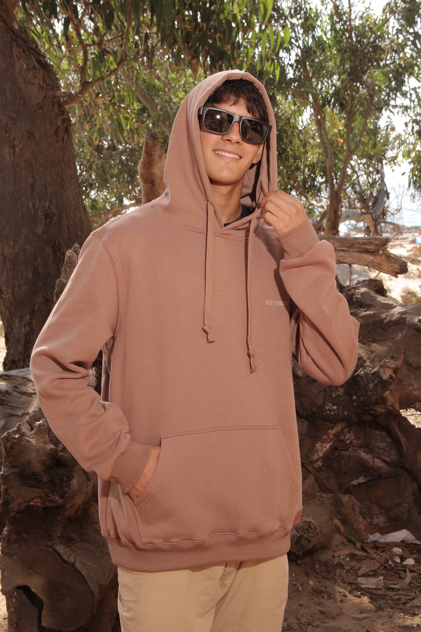 HOODIE LIGHT BROWN