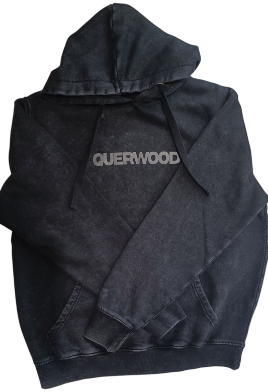 HOODIE NEGRO ACID WASH