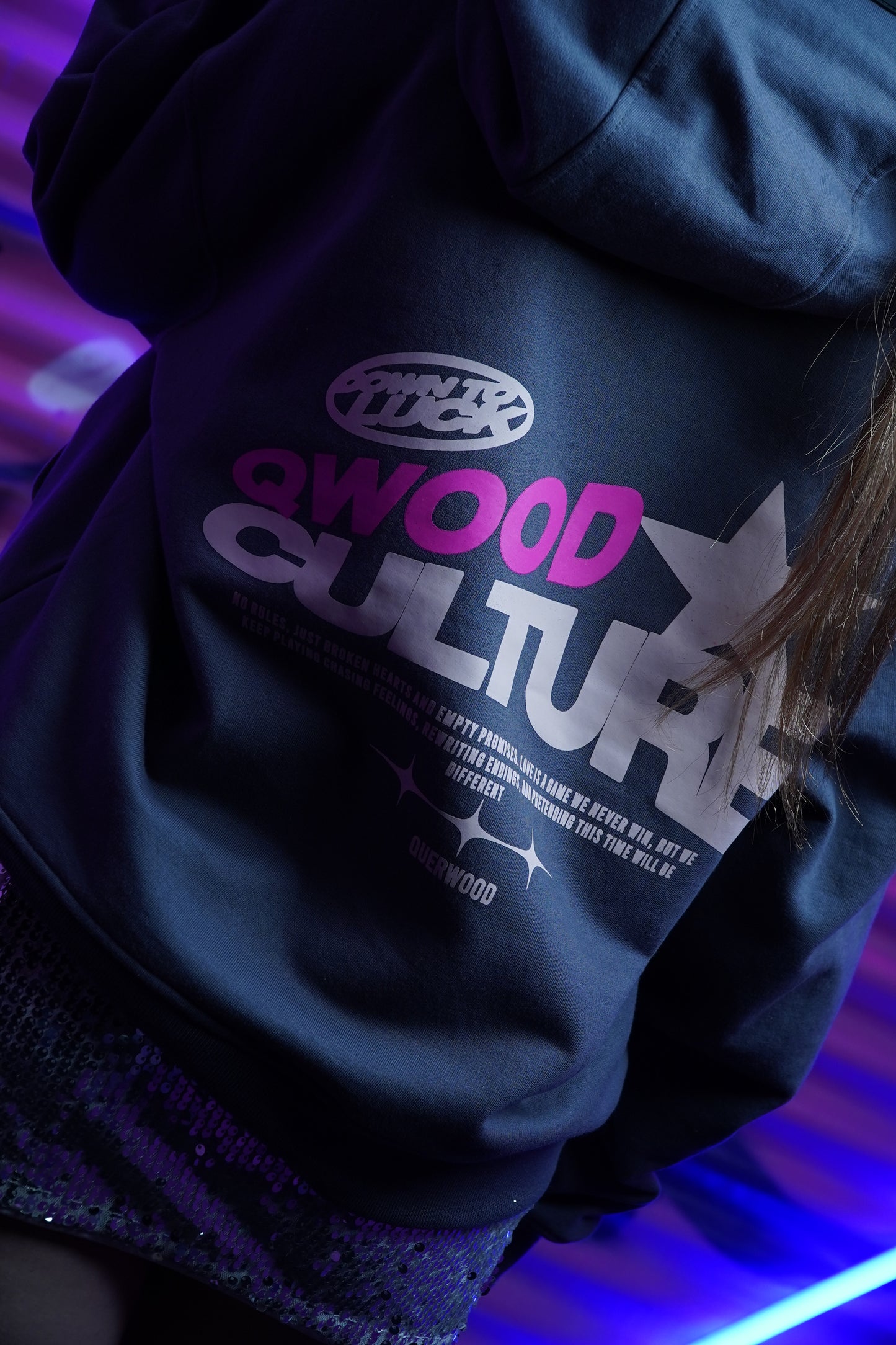 HOODIE BOXY FIT QWOOD CULTURE