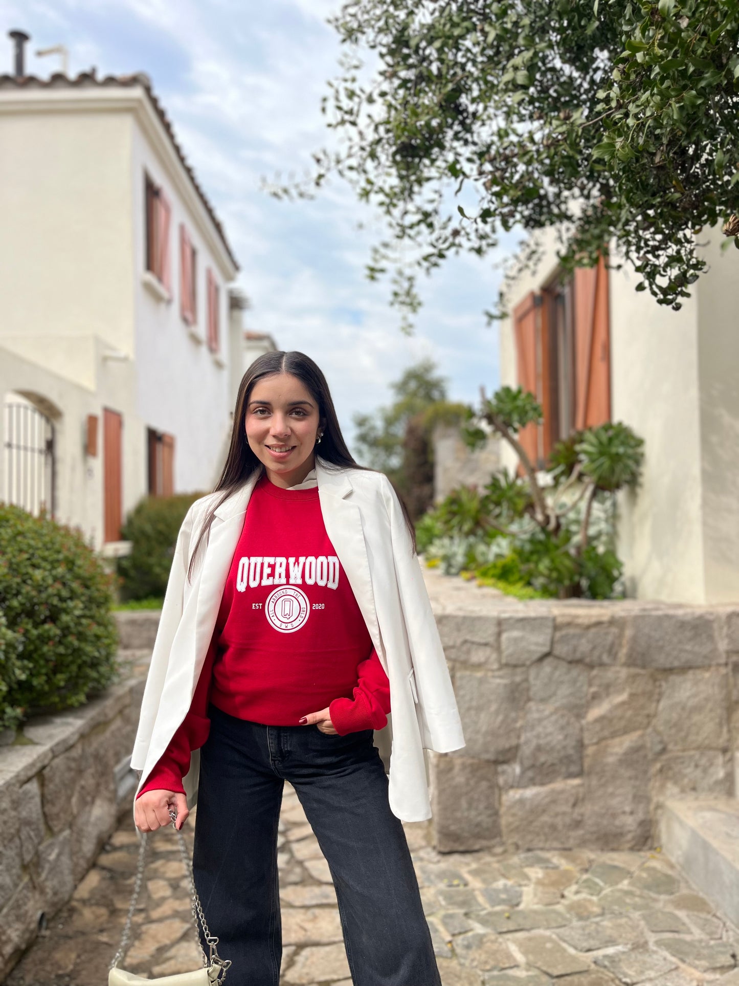 COLLEGE POLO QUERWOOD MUJER ROJO