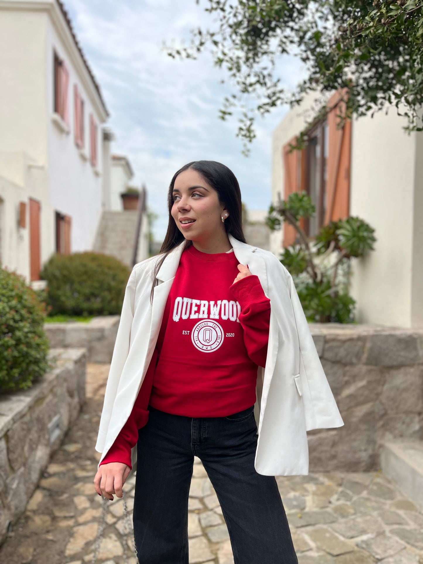 COLLEGE POLO QUERWOOD MUJER ROJO