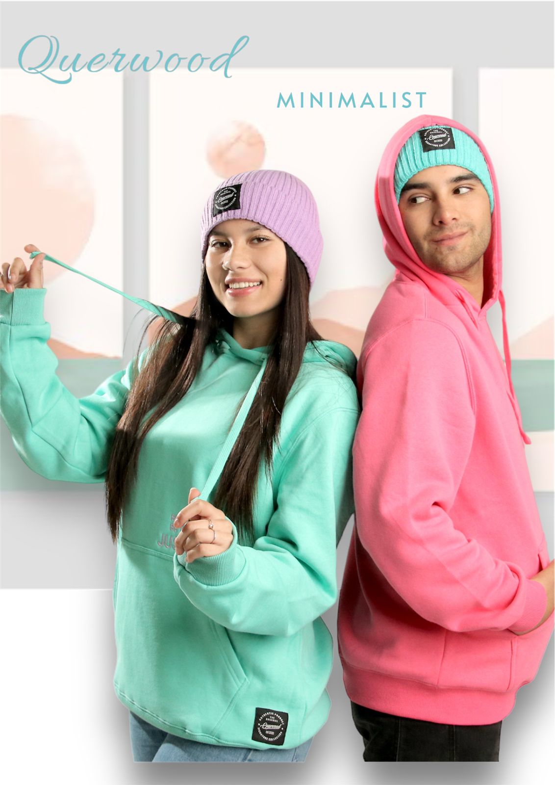 HOODIE MENTA 2024 MUJER