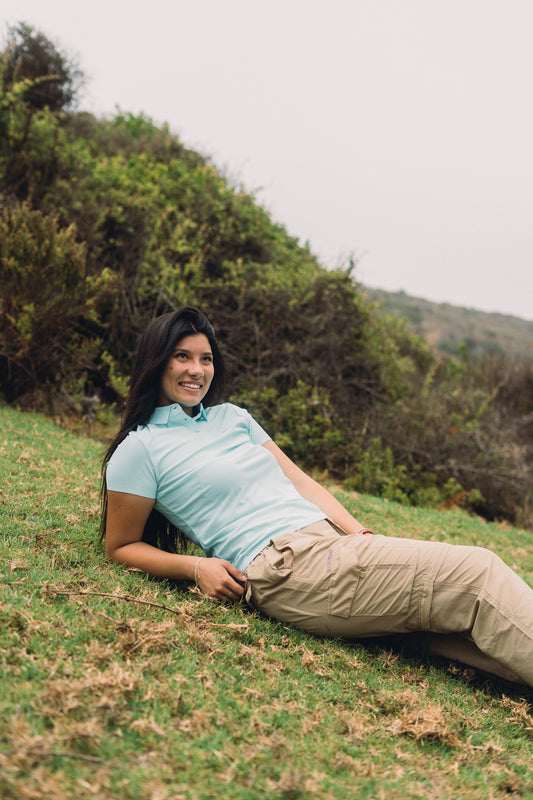 POLERA DRY FIT TURQUESA MUJER