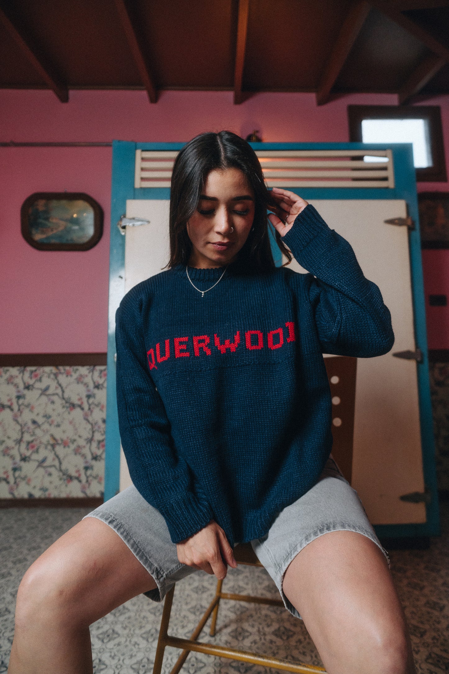 CHALECO QUERWOOD BLUE & RED UNISEX