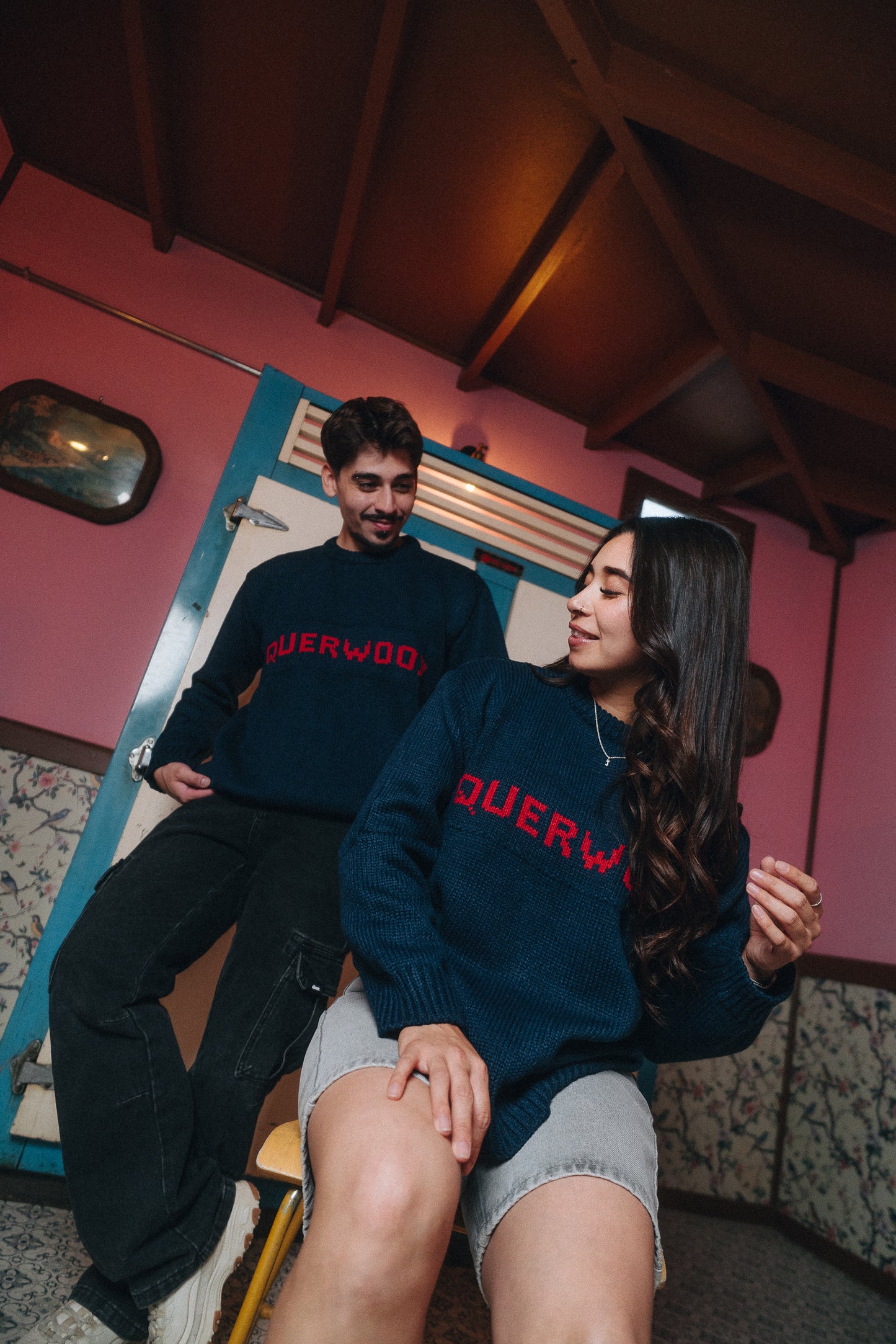CHALECO QUERWOOD BLUE & RED UNISEX