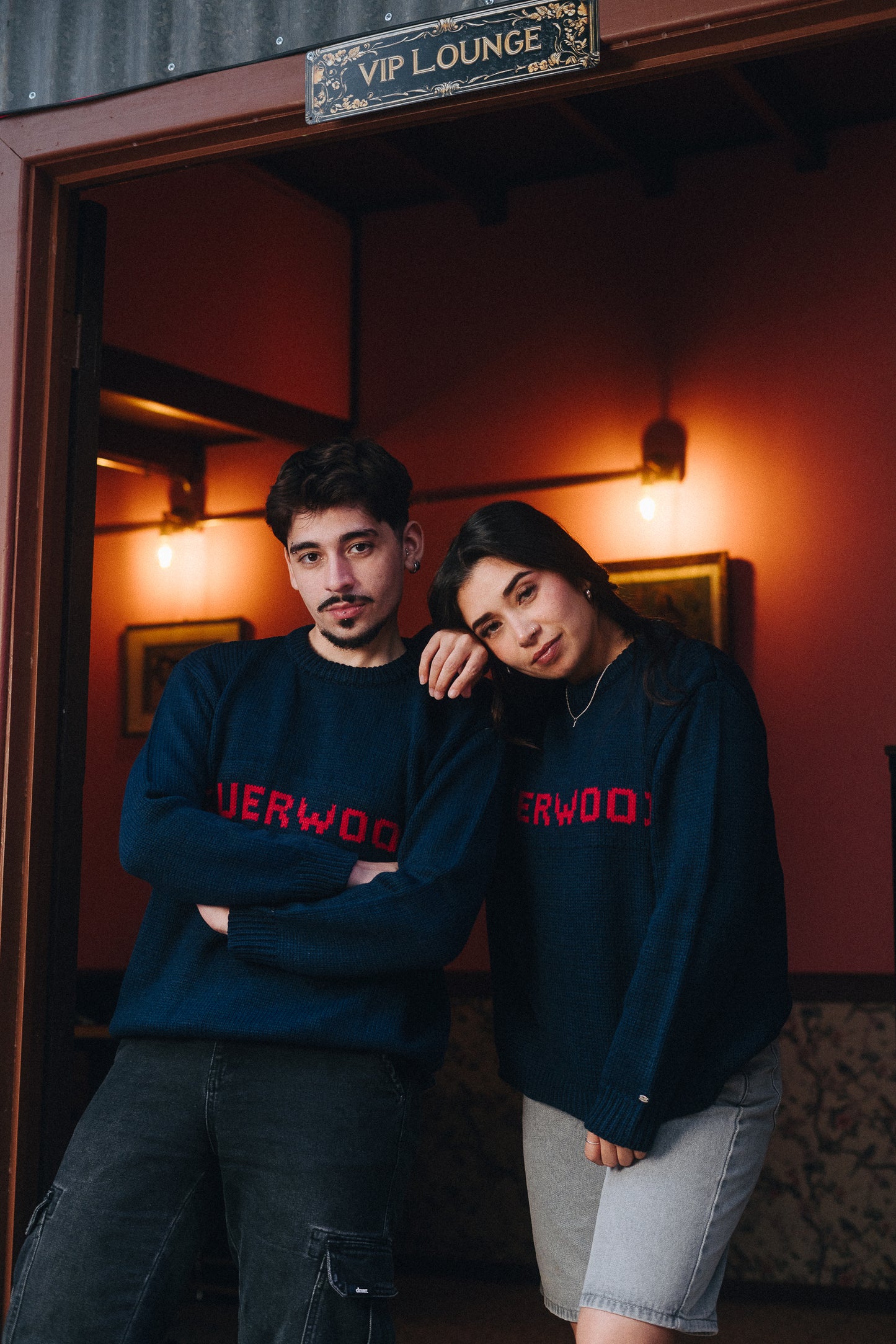 CHALECO QUERWOOD BLUE & RED UNISEX