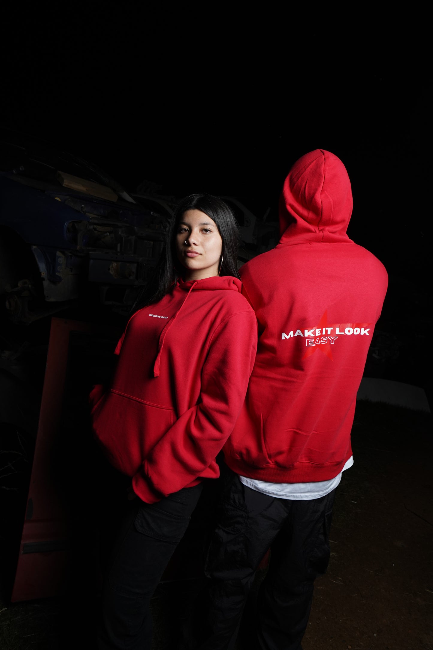 HOODIE EASY RED